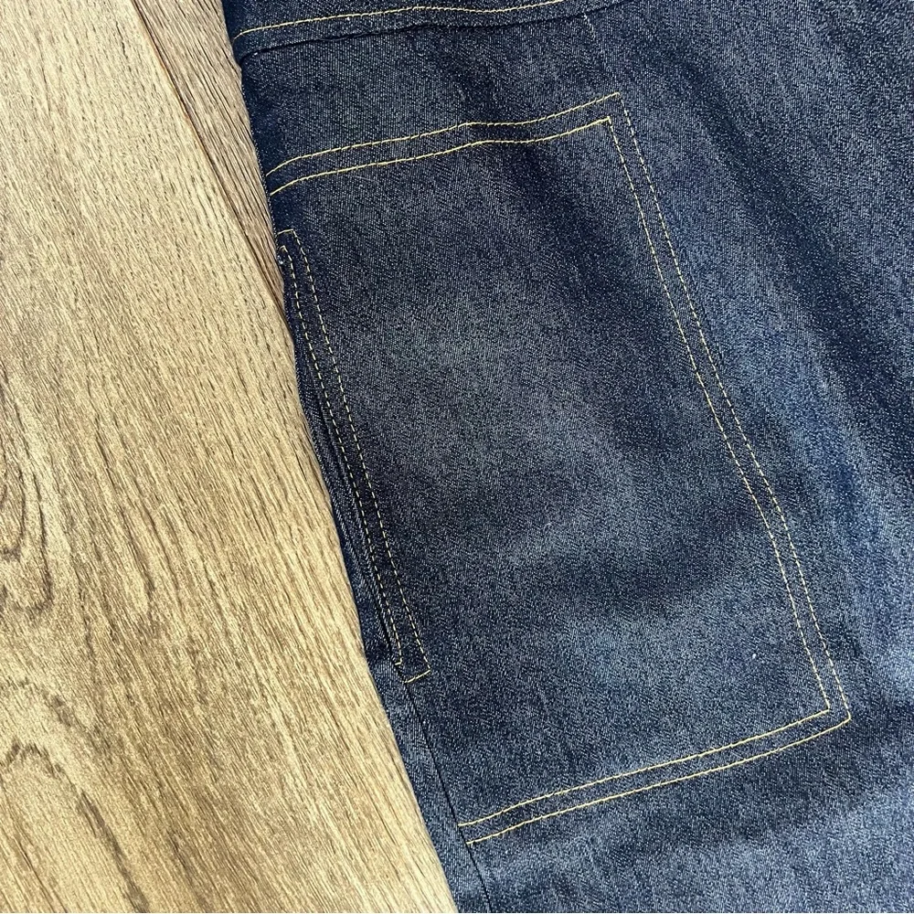 Shelby & Palmer Navy Short-Sleeve Jumpsuit - Picture 8 of 10